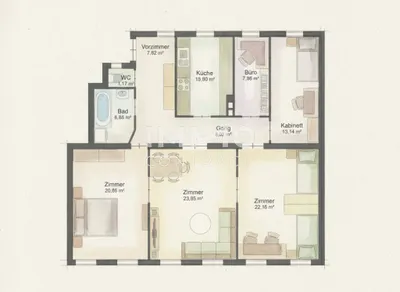 5-Zimmer-Wohnung kaufen in Wien – 122 m², € 249.000 – Bild 7 von 7