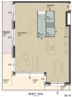 4-Zimmer-Wohnung kaufen in Wien – 153,5 m², € 1.450.000 – Bild 17 von 18