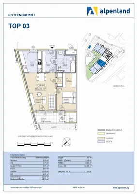 2-Zimmer-Wohnung mieten in Sankt Pölten – 62,69 m², € 771 – Bild 7 von 7
