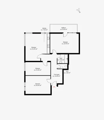3-Zimmer-Wohnung kaufen in Wien – 98 m², € 329.000 – Bild 11 von 11