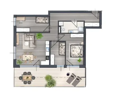 4-Zimmer-Wohnung kaufen in Kitzbühel – 77,22 m², € 625.000