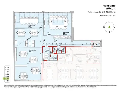Gewerbeimmobilie mieten in Linz – 240 m², € 4.322 – Bild 9 von 11
