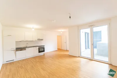 Traumhafter und sehr geräumiger 2-Zimmer-Neubau mit großem Balkon