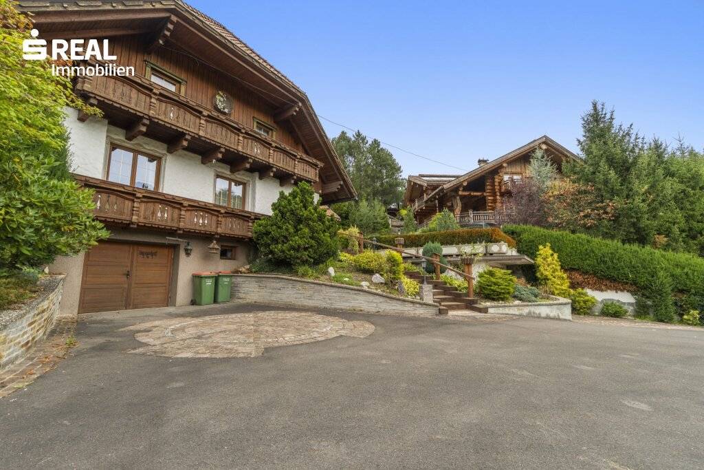 Luxus Chalet mit Familienwohnhaus (2 Häuser) und Nebengebäuden im Bezirk Deutschlandsberg, Eibiswald