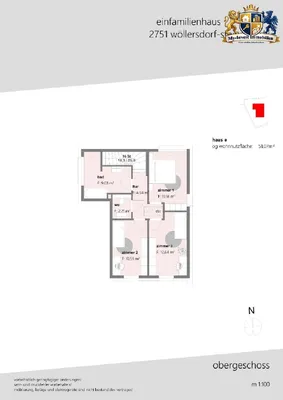 4-Zimmer-Haus kaufen in Wiener Neustadt Land – 97 m², € 486.000 – Bild 9 von 14