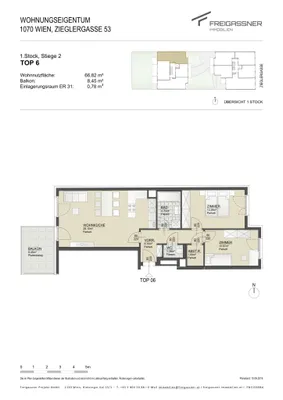 3-Zimmer-Wohnung mieten in Wien – 66,82 m², € 1.820 – Bild 24 von 25