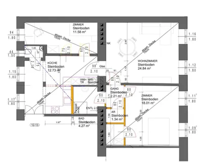 2-Zimmer-Wohnung kaufen in Wien – 89,61 m², € 370.000 – Bild 2 von 4