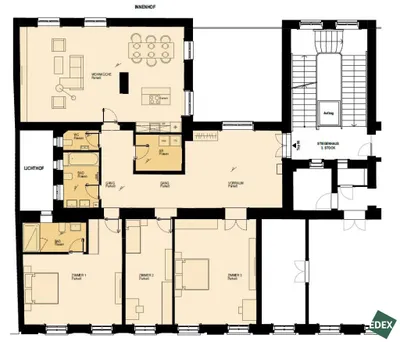 4-Zimmer-Wohnung mieten in Wien – 189 m², € 3.269 – Bild 24 von 24