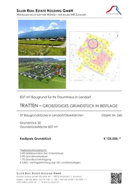 Grundstück kaufen in Spittal an der Drau – 837 m², € 125.550 – Bild 7 von 8