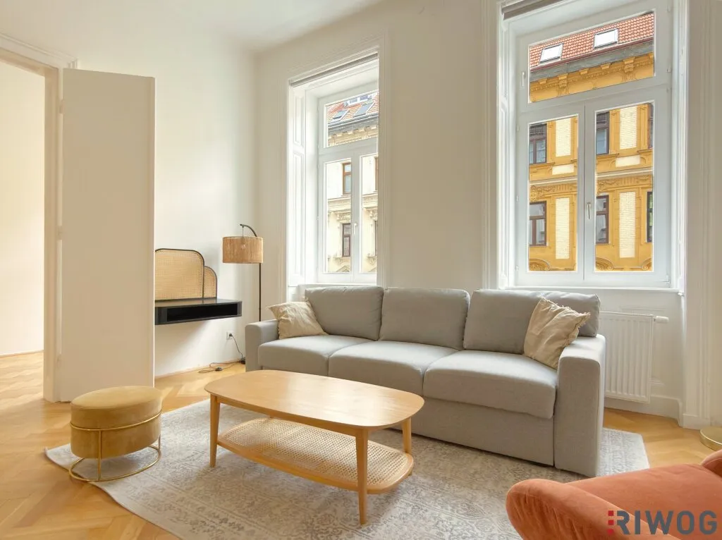 3-Zimmer Altbauwohnung mit moderner Einbauküche | Balkonerrichtung inkludiert - Ansicht 3