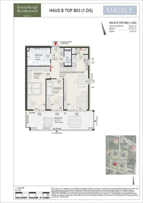 3-Zimmer-Wohnung kaufen in Klagenfurt – 76,67 m², € 578.000 – Bild 7 von 7