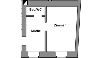 1-Zimmer-Wohnung mieten in Graz – 26 m², € 420 – Bild 7 von 7