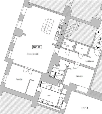 3-Zimmer-Wohnung mieten in Wien – 136,38 m², € 2.995 – Bild 15 von 16
