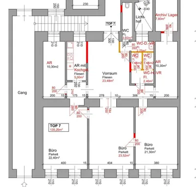 5-Zimmer-Gewerbeimmobilie mieten in Wien – 135 m², € 1.969 – Bild 16 von 16
