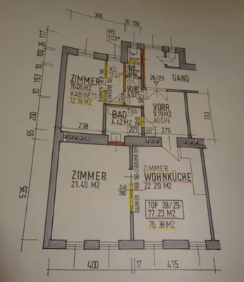 3-Zimmer-Wohnung kaufen in Wien – 77,23 m², € 387.000 – Bild 9 von 10