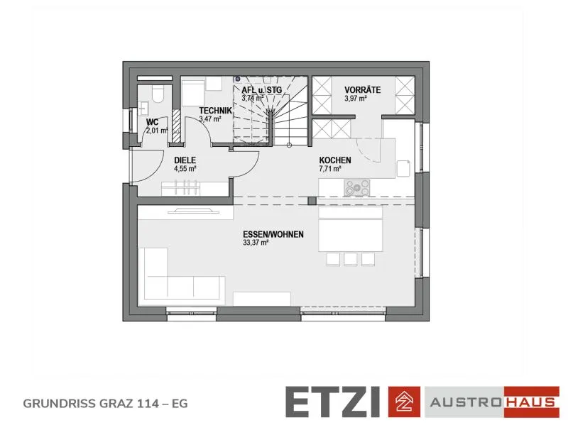 Ihr Traumhaus in Taufkirchen/Pram ab € 410.490,- - Widok 2