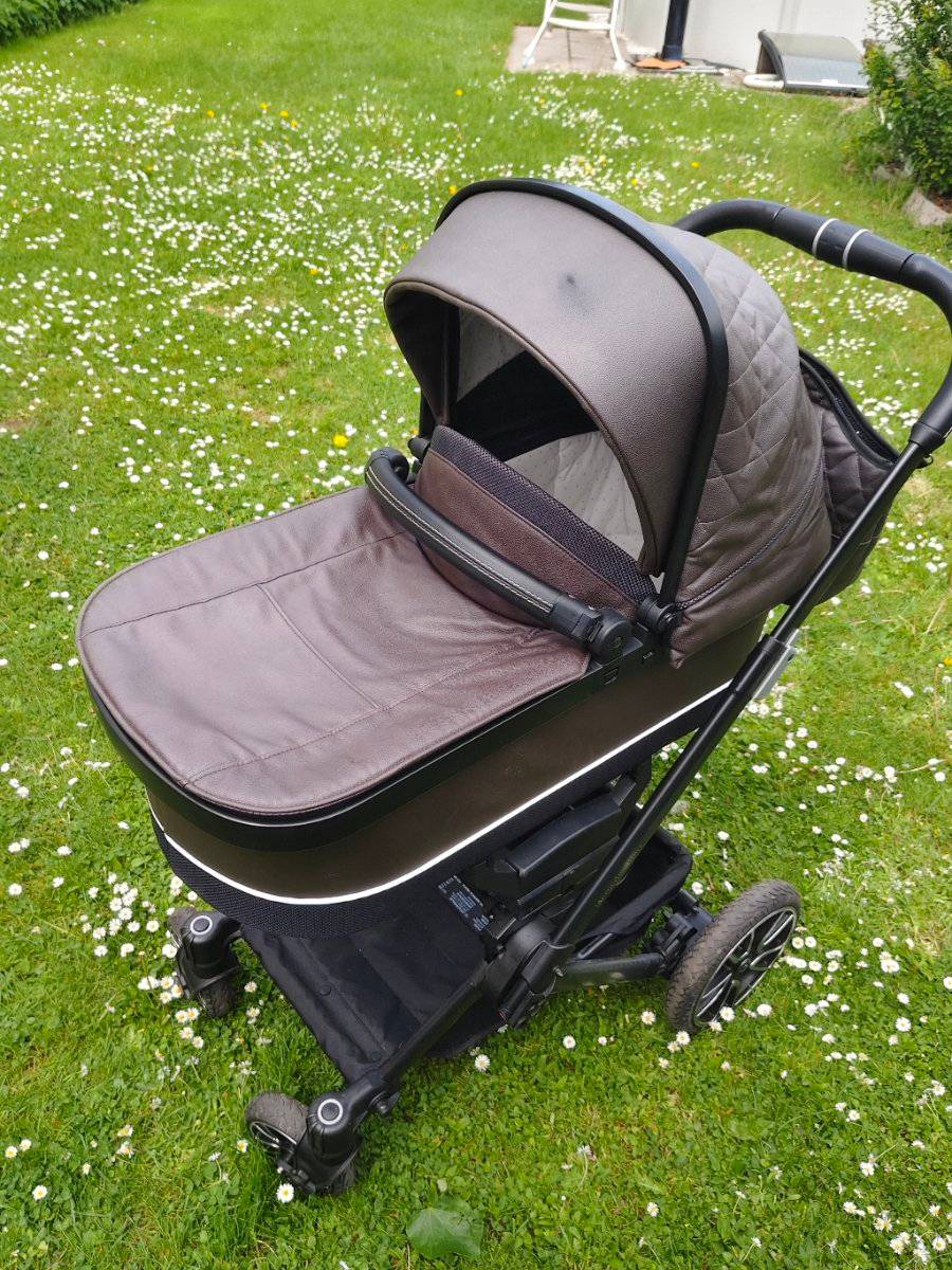 spannbettlaken für kinderwagen Ahojbaby Spannbettlaken Kinderwagen Sand – 4kidspoint main image 1