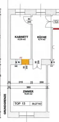 2-Zimmer-Wohnung kaufen in Wien – 39,26 m², € 138.900 – Bild 15 von 15