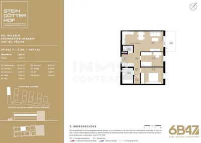 3-Zimmer-Wohnung kaufen in Sankt Pölten – 67,31 m², € 250.400 – Bild 17 von 17