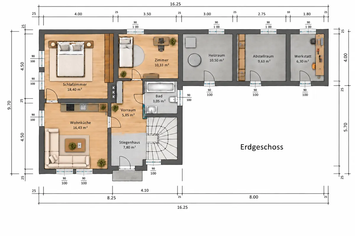 Haus – Henndorf am Wallersee, Ölling - Ansicht 3