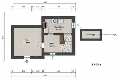 6-Zimmer-Haus kaufen in Salzburg-Umgebung – 110 m², € 300.000 – Bild 4 von 7