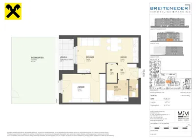 2-Zimmer-Wohnung kaufen in Korneuburg – 47,85 m², € 329.890 – Bild 6 von 6