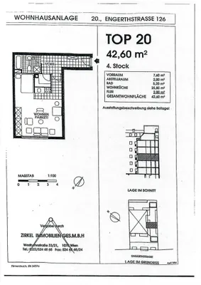 1-Zimmer-Wohnung mieten in Wien – 42,6 m², € 828 – Bild 25 von 27