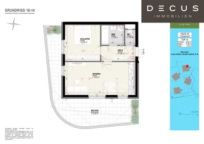 2-Zimmer-Wohnung mieten in Graz – 50 m², € 848 – Bild 27 von 27