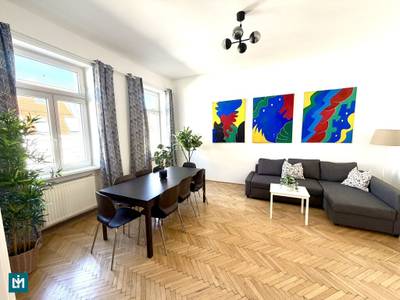 MÖBLIERTE 4-ZIMMER WOHNUNG IN TOP-LAGE