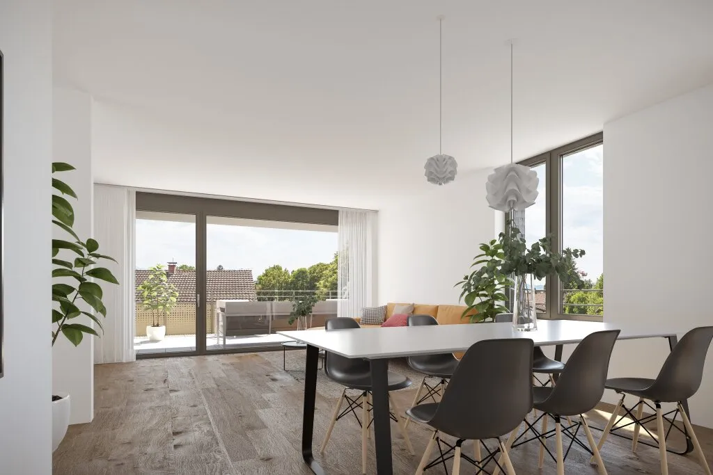 3-Zimmer-Dachgeschosswohnung - Altach, Löwengasse / Top 6 - Ansicht 2