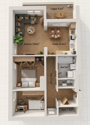3-Zimmer-Wohnung kaufen in Vöcklabruck – 74,57 m², € 259.000 – Bild 12 von 12