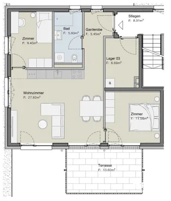 3-Zimmer-Wohnung kaufen in Innsbruck-Land – 60,36 m², € 465.400 – Bild 18 von 19