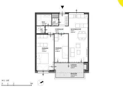 3-Zimmer-Wohnung kaufen in Wien – 78,22 m², € 461.000 – Bild 8 von 8