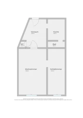 2-Zimmer-Wohnung kaufen in Wien – 42,38 m², € 99.000 – Bild 2 von 4