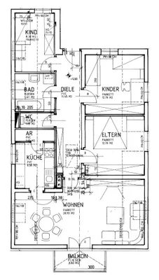4-Zimmer-Wohnung mieten in Perg – 89,73 m², € 933 – Bild 3 von 6