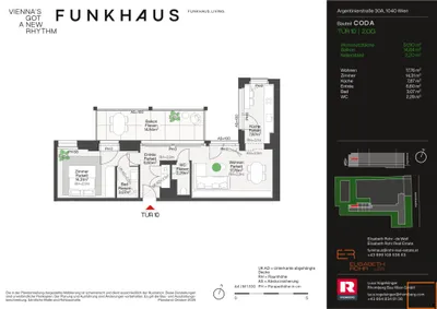 2-Zimmer-Wohnung kaufen in Wien – 51,9 m², € 730.000 – Bild 6 von 6