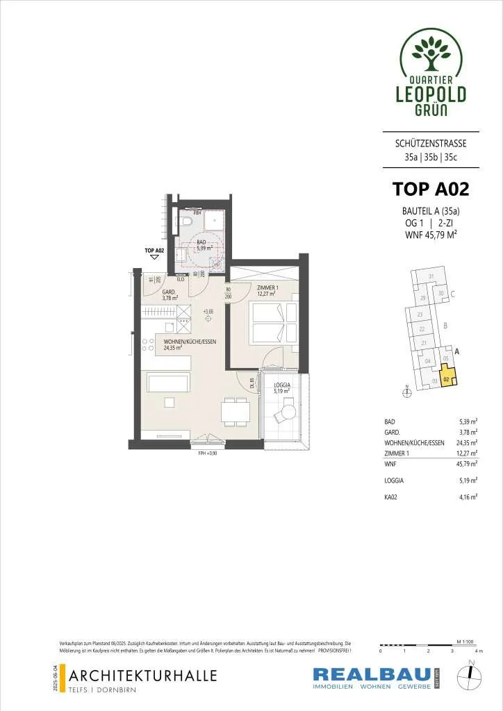 Wohnung – Innsbruck, Arzl - Ansicht 3
