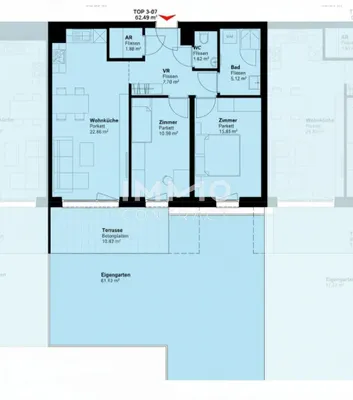3-Zimmer-Wohnung kaufen in Korneuburg – 62,68 m², € 339.500 – Bild 6 von 6