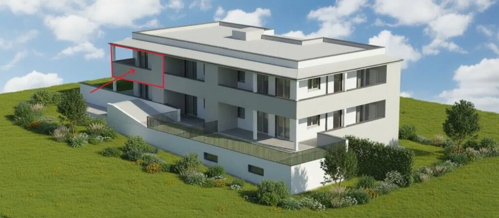 Erstklassige Mietwohnungen in Bad Hall, Oberösterreich - Perfekter Erstbezug in idyllischer Lage! - Ansicht 2