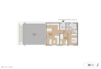 3-Zimmer-Wohnung kaufen in Graz – 80,16 m², € 549.000 – Bild 2 von 10