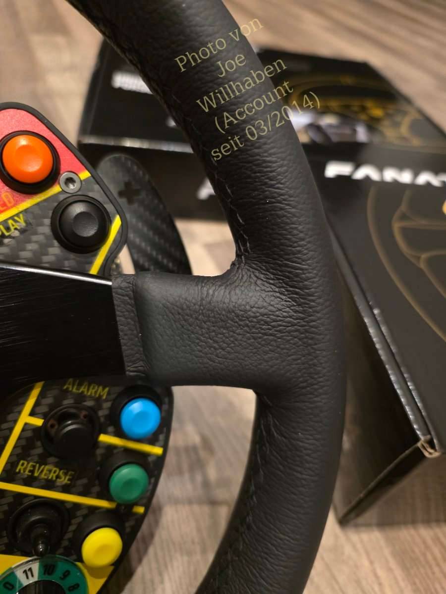 Fanatec Podium Porsche 911 GT3 Cup Leather Wheel - Podium Carbon Paddle ...