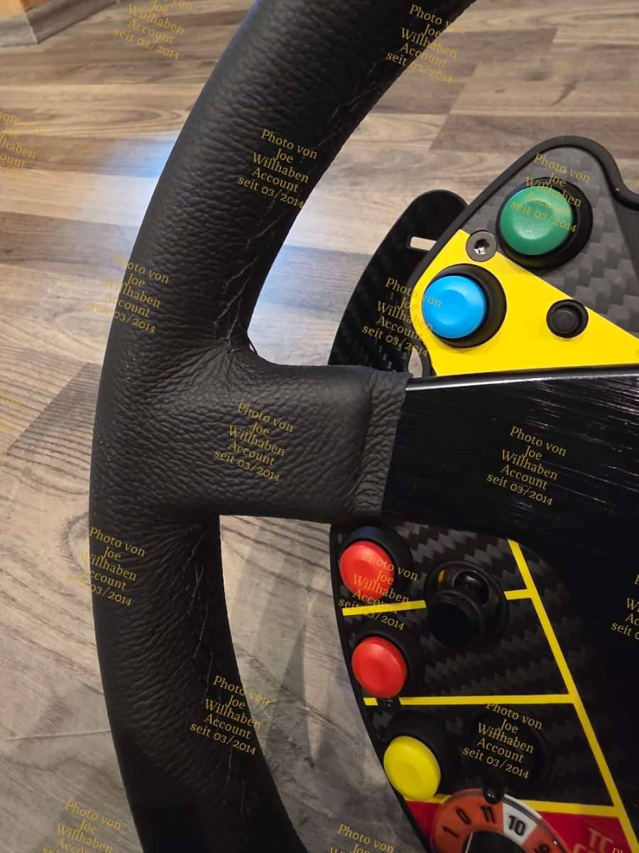 Fanatec Podium Porsche 911 GT3 Cup Leather Wheel - Podium Carbon Paddle ...