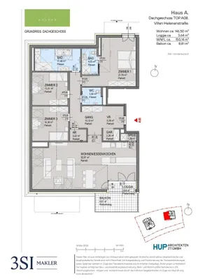 4-Zimmer-Wohnung kaufen in Baden – 149,57 m², € 1.014.600 – Bild 7 von 7