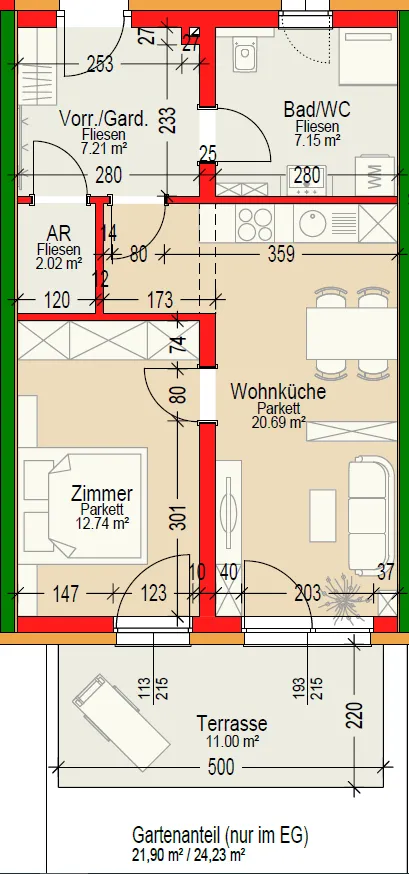 Wohnung – Stainz - Ansicht 3