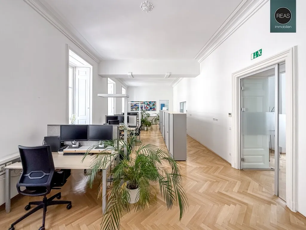 Wunderschönes Büro in einem historischen Palais im Herzen der Wiener Innenstadt! - Widok 2