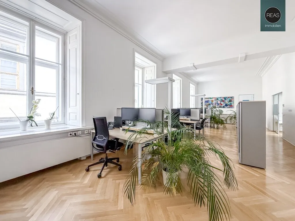 Wunderschönes Büro in einem historischen Palais im Herzen der Wiener Innenstadt! - Widok 3