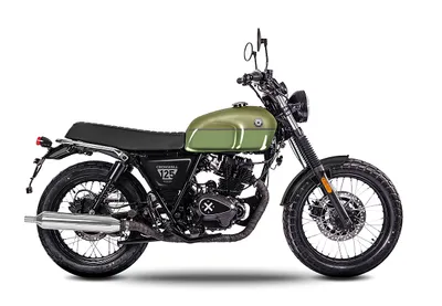 Brixton Cromwell 125 ABS Army/Olive Green +++LAGERND+++