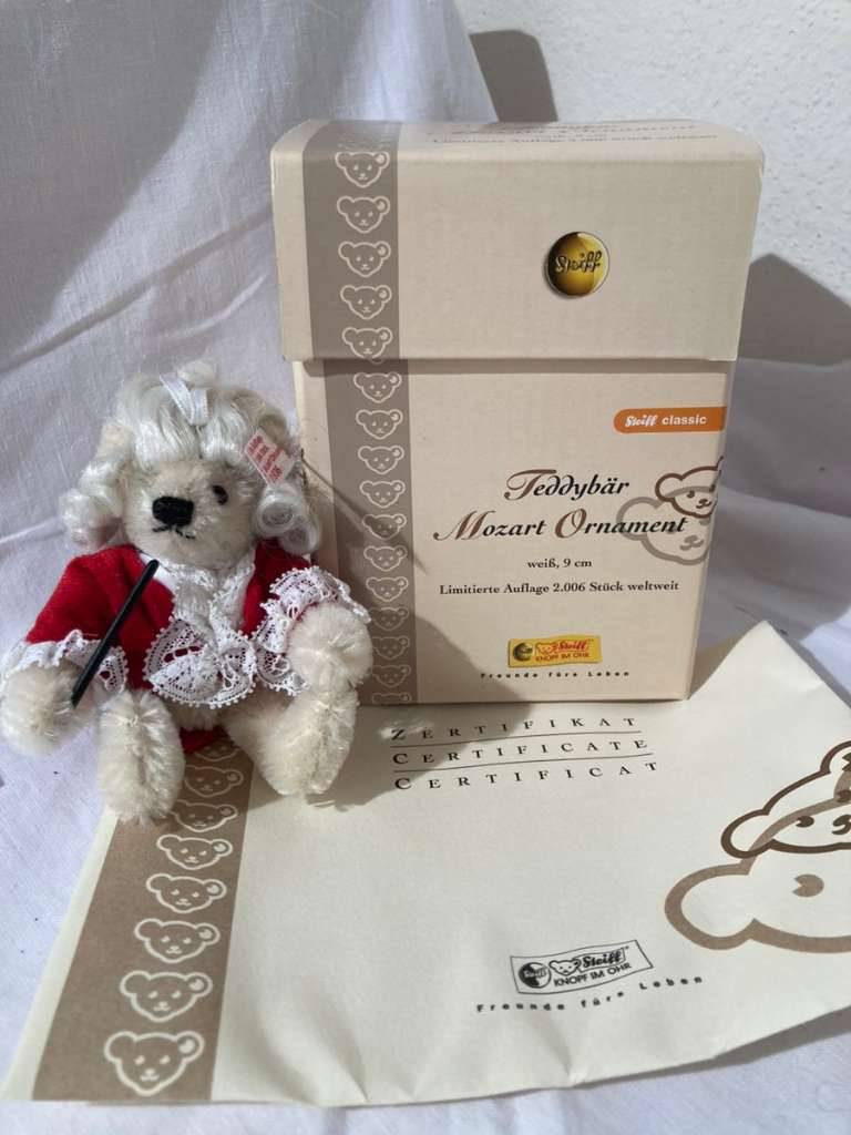 STEIFF MOZART ORNAMENT lim Edition, € 60,- (5020 Salzburg) - willhaben