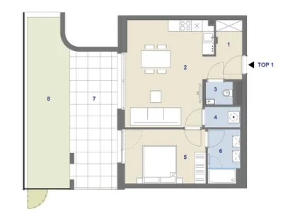 2-Zimmer-Wohnung kaufen in Wien – 49,51 m², € 459.000 – Bild 11 von 11