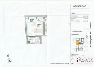 1-Zimmer-Wohnung kaufen in Wien – 31,59 m², € 271.436 – Bild 4 von 4